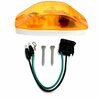 Truck-Lite Signal-Stat, Incandescent, Yellow Oval, 1 Bulb, Auxiliary Turn Signal, 2 Screw, Female 4095A